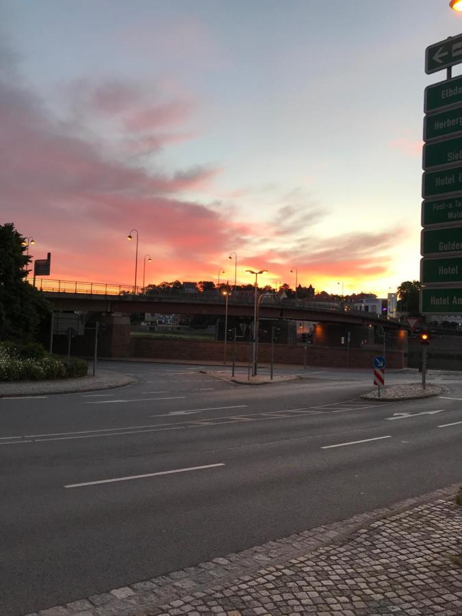 Apartamento Käpt`n Jensens Kajüte Meißen Exterior foto